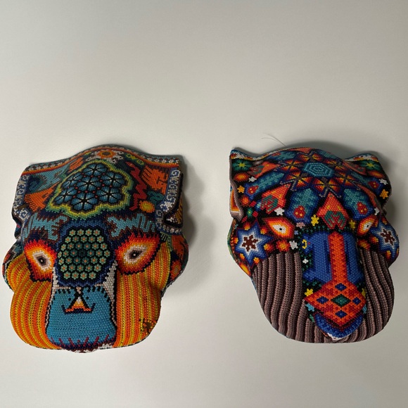 Two Aztec masks from Teotihuacan Pyramids near Mexico City. - Picture 7 of 7